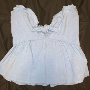 pacsun strapless top